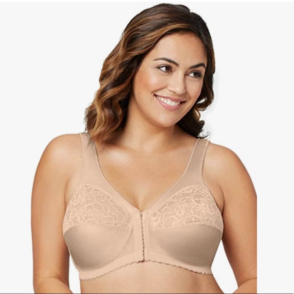 Glamorise Front Hook Bra 52B NWOT